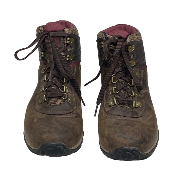 Timberland ✪ Norwood Mid Waterproof Hiking Boot ✪ Distressed Brown Leather ✪ 8M - Picture 8 of 16